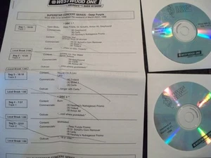 DEEP PURPLE Westwood One Superstar LIVE Concert Series 2 CD 1999 Show 99-12 - Picture 1 of 2