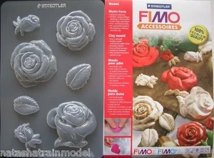 FIMO Rosenformen Art 8742-36, Cernit, Kuchen, Seife, Kreide, Silikon - Bild 1 von 1