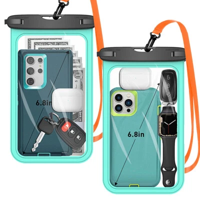 Waterproof Underwater Case Cover for iPhone 16 15 14 Pro Max Samsung S25 S24 S23 - Image 1 of 4