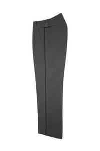 WW2 Heer Officer Pioneer Stone Grey Gabardine Straight Trousers With Pipe - Picture 1 of 3