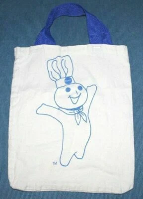Bolso de mano Pillsbury Doughboy Dough Boy soporte para suministros para hornear tela de colección Foto 1 de 4