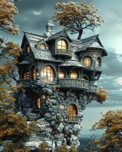 Whimsical Worlds: Bizarre and Eccentric 8x10 Art Prints to Amaze  68430920 - Picture 1 of 1