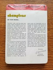 1979 Sportscaster Cards - Unopened Pack of 24 - Series 1 Ali, Pele, Maravich