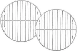 Teamfar round Cooling Rack Set of 2, 9 Inch round Rack Baking Steaming Roasting - Picture 1 of 5