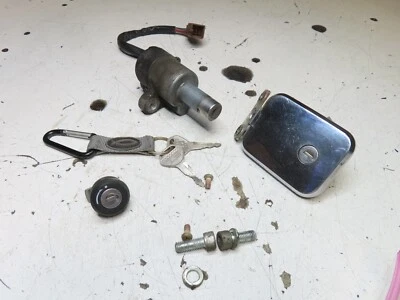 1984 Kawasaki KZ1100 1100 LTD Lock Set - Image 1 of 4