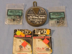 NOS Fishing Sinkers 6 Original Packages - Picture 1 of 12