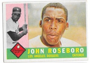 1960 Topps Baseball #88 John Roseboro - Los Angeles Dodgers (EX)