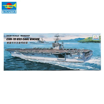 1:700 MiniHobby Model 80905 CVN-70 USS Carl Vinson Aircraft Carrier With Motor - Image 1 of 4