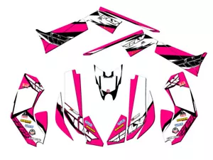 2008-2018 DS 70/90 13 FLY Pink Senge Graphics Kit Compatible with Can-Am - Picture 1 of 7