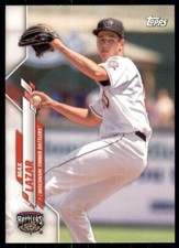 2020 Pro Debut Base #PD-128 Max Lazar - Wisconsin Timber Rattlers