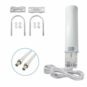 4G LTE Antenne TS9 AußEn Antenne 3G 4G Externe Antenne 10-12DBi mit Dual TS9 DA - Bild 1 von 6