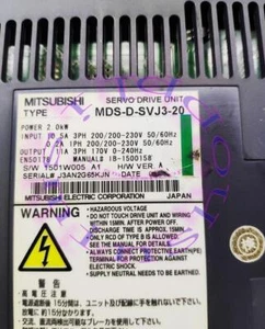 Ein gebrauchter Mitsubishi Servofahrer MDS-D-SVJ3-20 - Bild 1 von 1