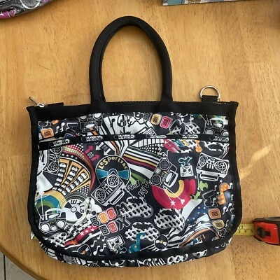 LESPORTSAC VINTAGE ANNE BOOM BOX PATRÓN RETIRADO Foto 1 de 4