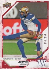 2019 UPPERDECK CFL RED PARALLES  #2--#99   ***YOU PICK***