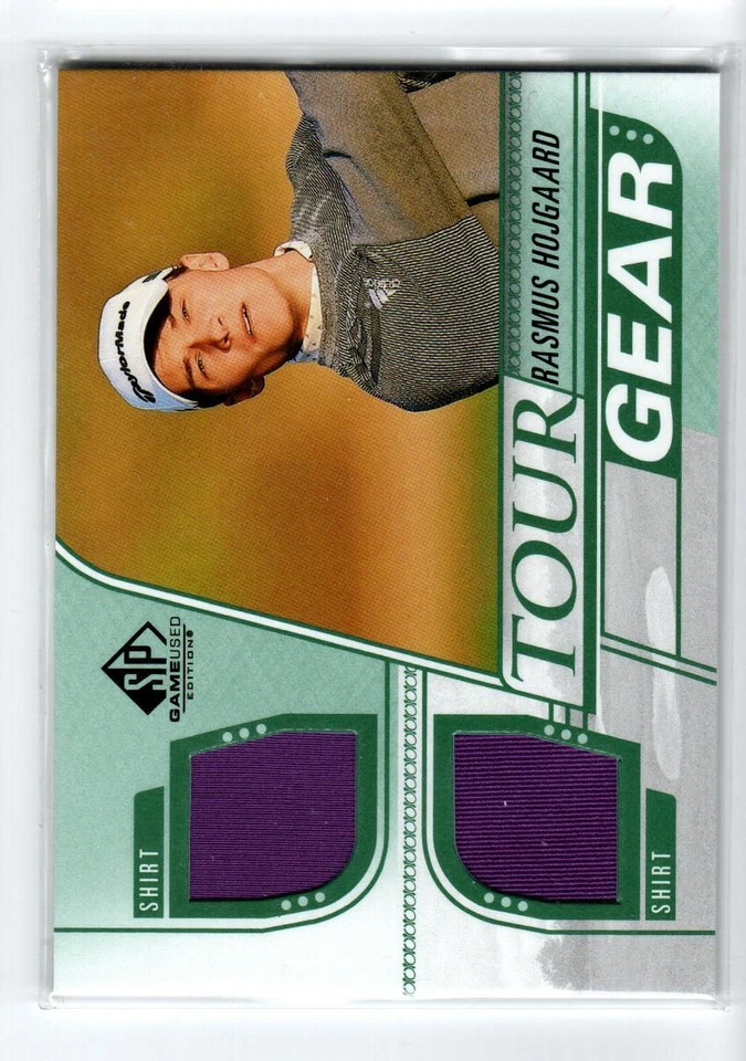 2021 SP Game Used Tour Gear #TGRH Rasmus Hojgaard - Image 1 of 1