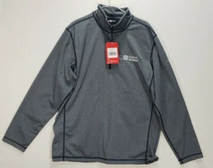 North Face Jacke Herren XL Tech Fleece 1/4 Zip ** CO LOGO * Heather Blue NEU - Bild 1 von 6