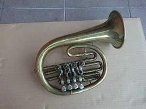 August Clemens Glier 4 valve Kuhlohorn Flugelhorn - Zdjęcie 1 z 15