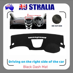 DASH MAT, BLACK DASHMAT, DASHBOARD COVER For Chevrolet Holden Cruze 2009-2016 - Picture 1 of 10