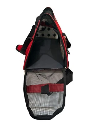 FOLDABLE MESH AND CLOTH PET CARRY BAG - Image 1 of 4