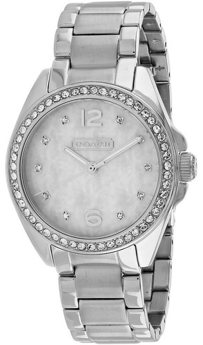 Orologio Donna Coach 14501660 Tristen Quadrante Bianco MOP Acciaio Inox