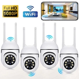 4x Wireless 5G WiFi Security Camera System Smart outdoor Night Vision Cam 1080P - Picture 1 of 15