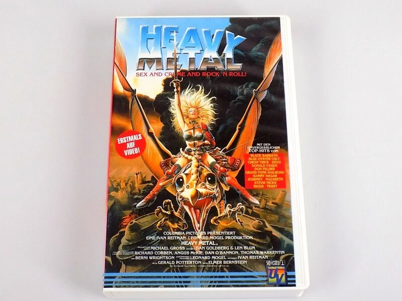 [VHS] United Video: Heavy Metal - Sex and Crime and Rock`n Roll! - Bild 1 von 1