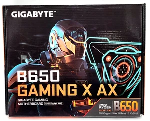 GIGABYTE B650 GAMING X AX AM5 LGA 1718 AMD B650 ATX Motherboard - Brand New - Bild 1 von 4