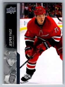 2021-22 Upper Deck Serie 2 Jesper Fast #282 Carolina Hurricanes - Imagen 1 de 2