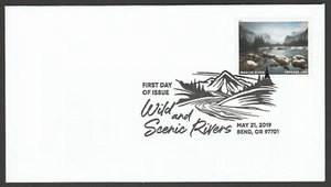 US 5381a Wild and Scenic Rivers Merced River BWP FDC 2019 - Picture 1 of 1