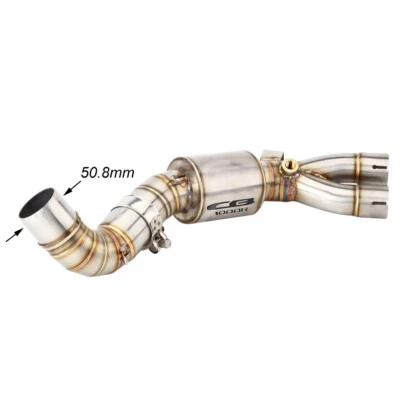 Tubo de escape de enlace medio para motocicleta Honda CB1000R 2008-2016 CB 1000 R Foto 1 de 4