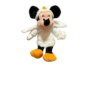 Mickey's 12 Days of Christmas French Hen Minnie Mouse Bean Bag 6" Plush Rare - Picture 1 of 5