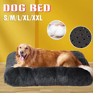 Dog Bed Cat Pet Washable Cushion Puppy Mattress Soft Warm Calming Extra Large UK - Picture 1 of 10