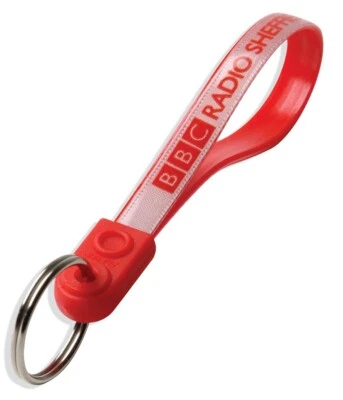 AD LOOP FOBS Key Loop key ring ad-fobs - Custom Printed 1 Colour for you - Made in the UK