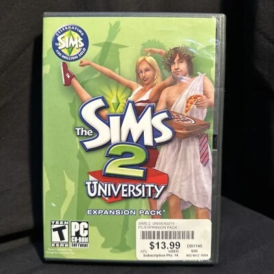 Sims 2: University (PC, 2005) - Image 1 of 4