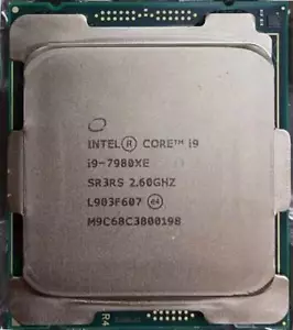 Intel Core i9-7980XE SR3RS Extreme Edition 2.6GHz 18-core LGA-2066 CPU processor - Picture 1 of 1