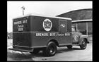 Vintage Brewer&#39;s Beer Truck PHOTO Historic Old Bar Sign Art Pub Circa 1950