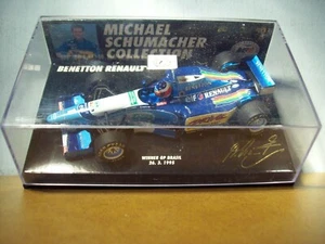 1/43 MINICHAMPS MICHAEL SCHUMACHER Nr 16 BENETTON RENAULT B195 BRAZIL 1995 DRIVE - Picture 1 of 4