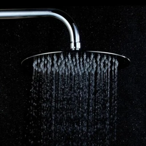 Round & Square Stainless Steel Shower Head Rainfall Rain Shower Head Chrome Head - Picture 1 of 32