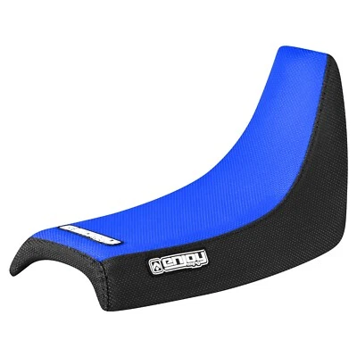 Cubierta de asiento con pinza de tracción alta Yamaha PW 50 NEGRA/AZUL TM estándar #91 Foto 1 de 4