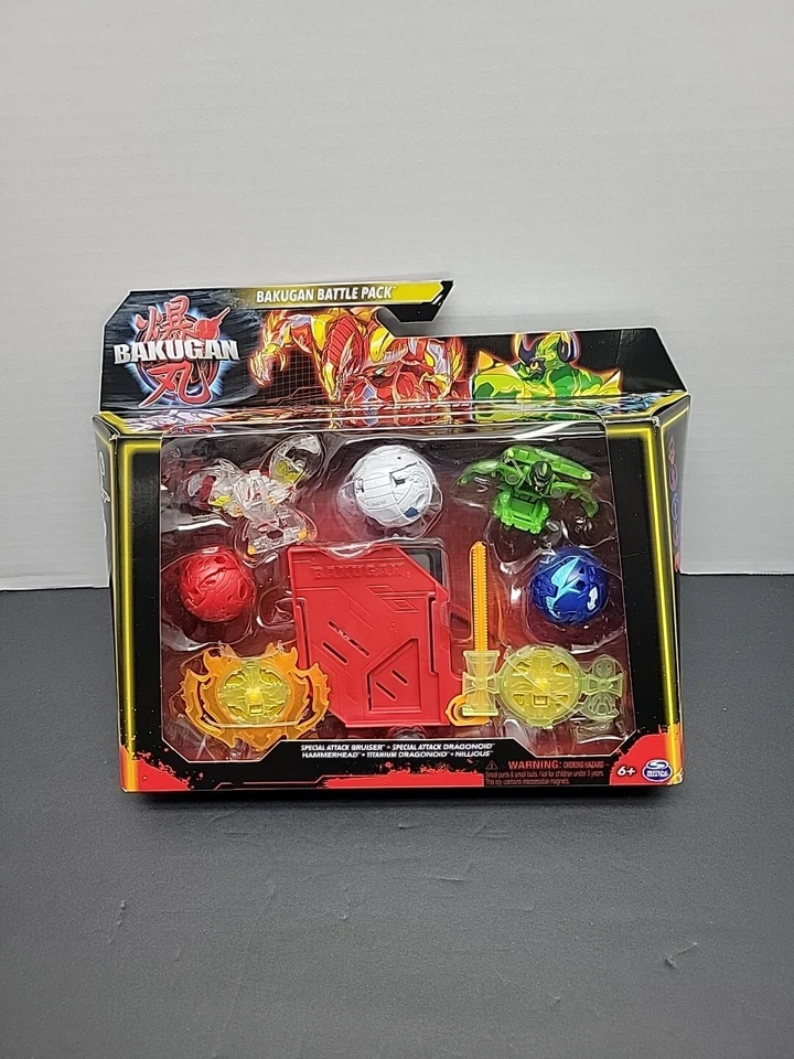 Bakugan Battle 5-Pack Special ATK Smoke Pen-G Nillious Mantid Hammerhead Toy