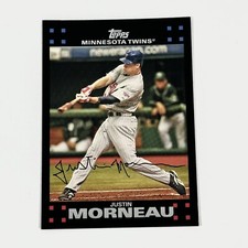 2007 Topps Justin Morneau #430 Minnesota Twins Baseball Card