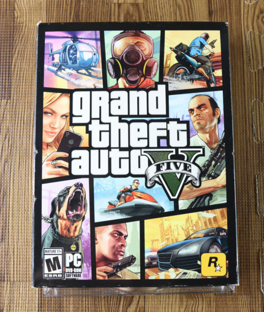 GTA 5 GTA V Grand Theft Auto 5 - PC OFFLINE Game [DIGITAL DOWNLOAD - NO  SHIP OUT CD]