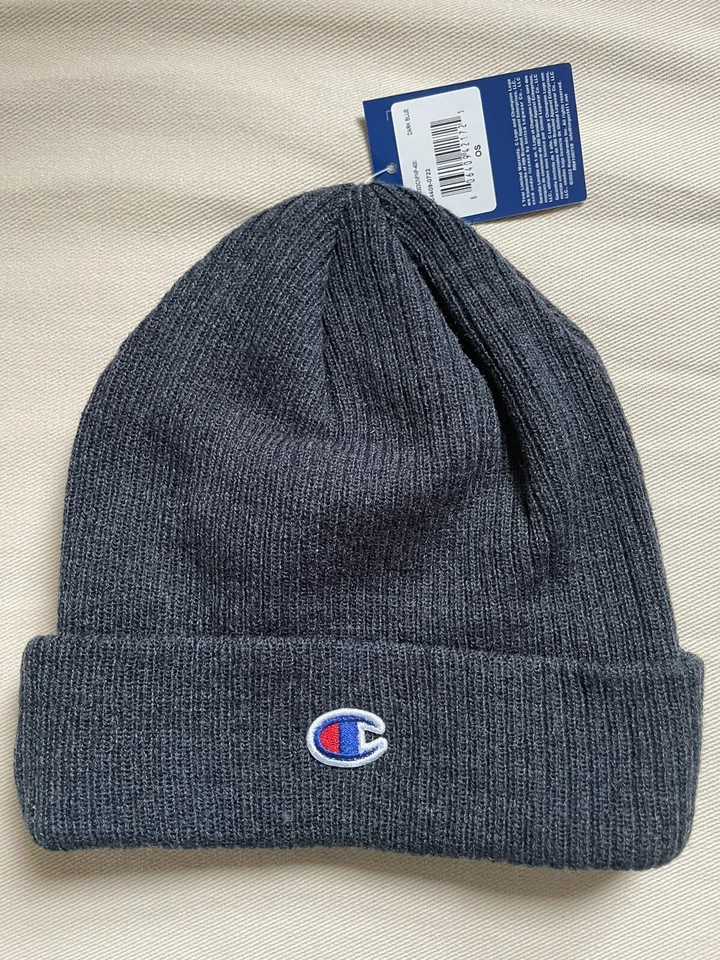 Champion Unisex Acanalado Puño Gorro Tejido Sombrero 7" Foto 1 de 1