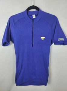 VTG Cycling Jersey CADENCE Rhode Gear USA Cycling Blue Jersey Shirt Size M - Picture 1 of 6