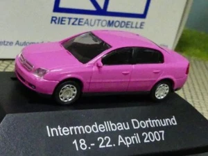1/87 Rietze Opel Vectra rosa Intermodellbau Dortmund 2007 PREZZO SPECIALE 6,66 € - Foto 1 di 2