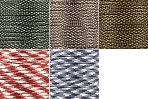 (1,20€/m) 5m Wachsband 3mm Polyester gewachst zweifarbig Perlenschnur Kordel - Bild 1 von 6