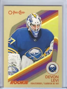 2023-24 O-Pee-Chee Marquee Rookie Retro Devon Levi #576 Rookie RC - Picture 1 of 2