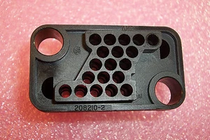 QTY (5) 208210-2 AMP 19 POSITION PLUG HOUSING FOR DRAWER CONNECTORS 5.08mm - Picture 1 of 5