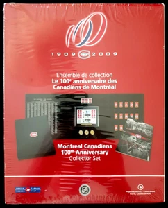 2009 BOITE SCELLÉE DE MONTRÉAL CANADIENS 100E ANNIVERSAIRE COLLECTOR SET NHL 96859 - Photo 1 sur 4