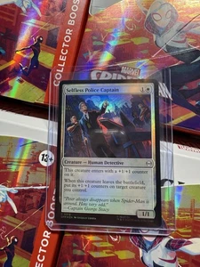 Magic the Gathering Spiderman Selfless Police Captain Holo , - 0012 - NM - Picture 1 of 2